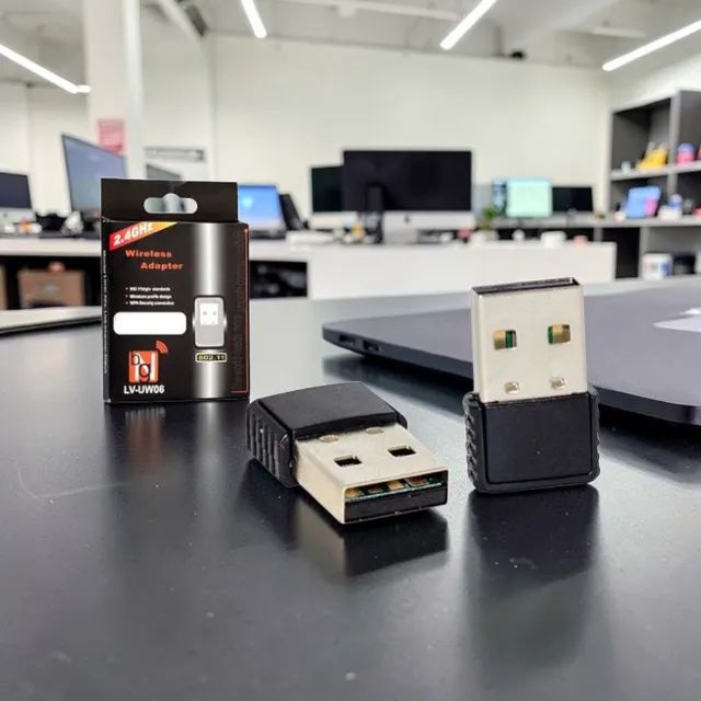 Adaptador USB Wi-Fi - Internet Sem Fio para Computador