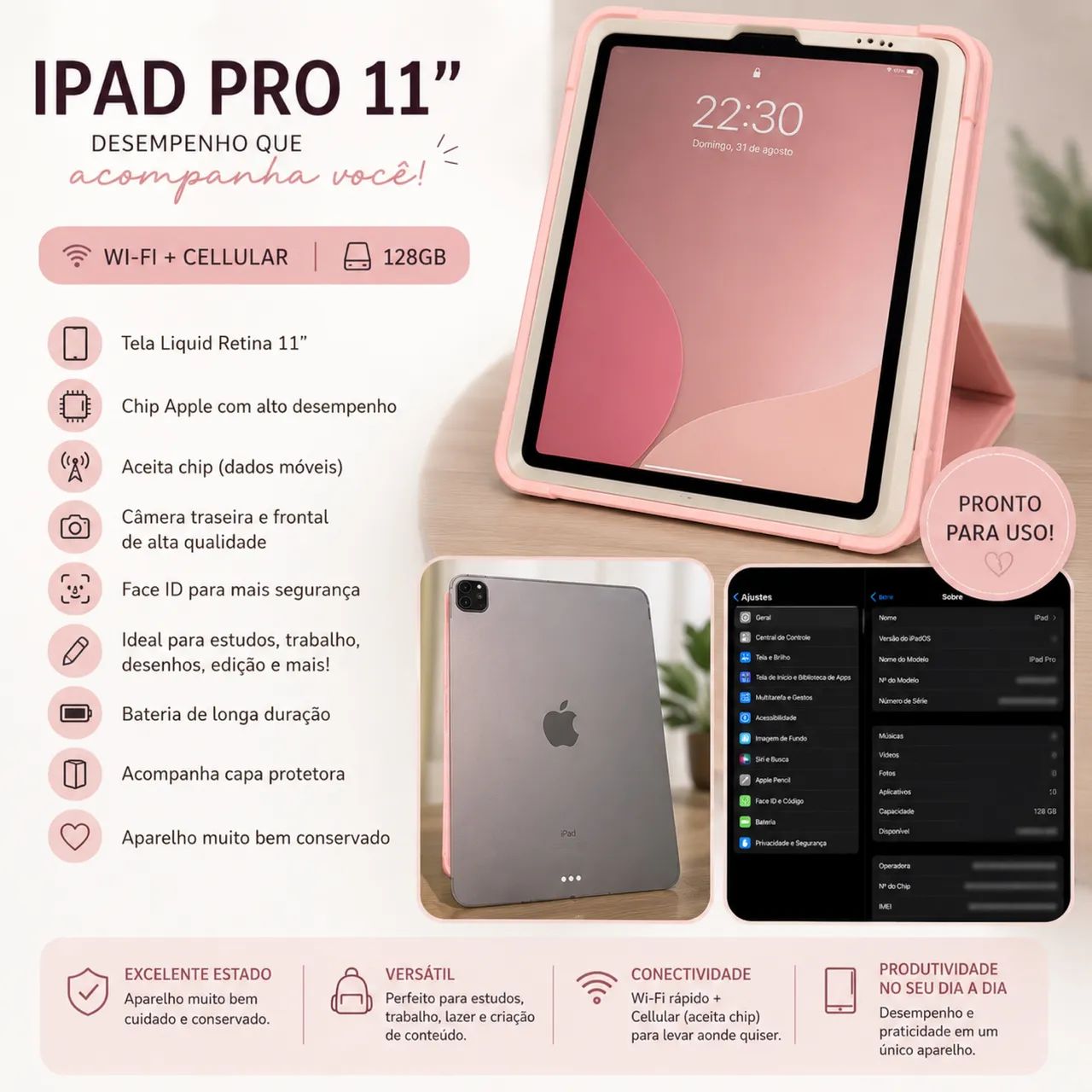 IPad PRO 11? 3geração  - Foto 4