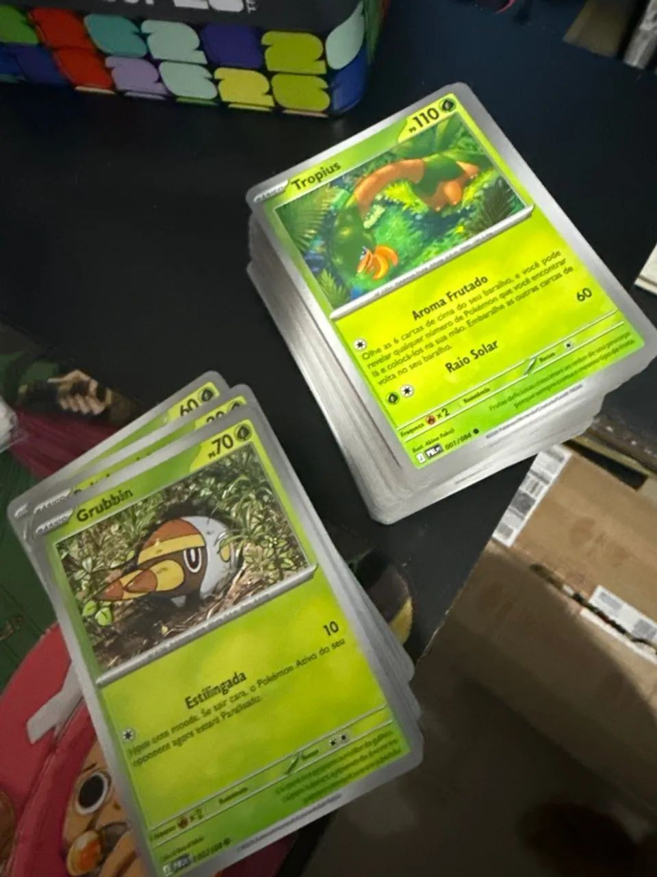 178 cartas Pokémon escuridão absoluta 