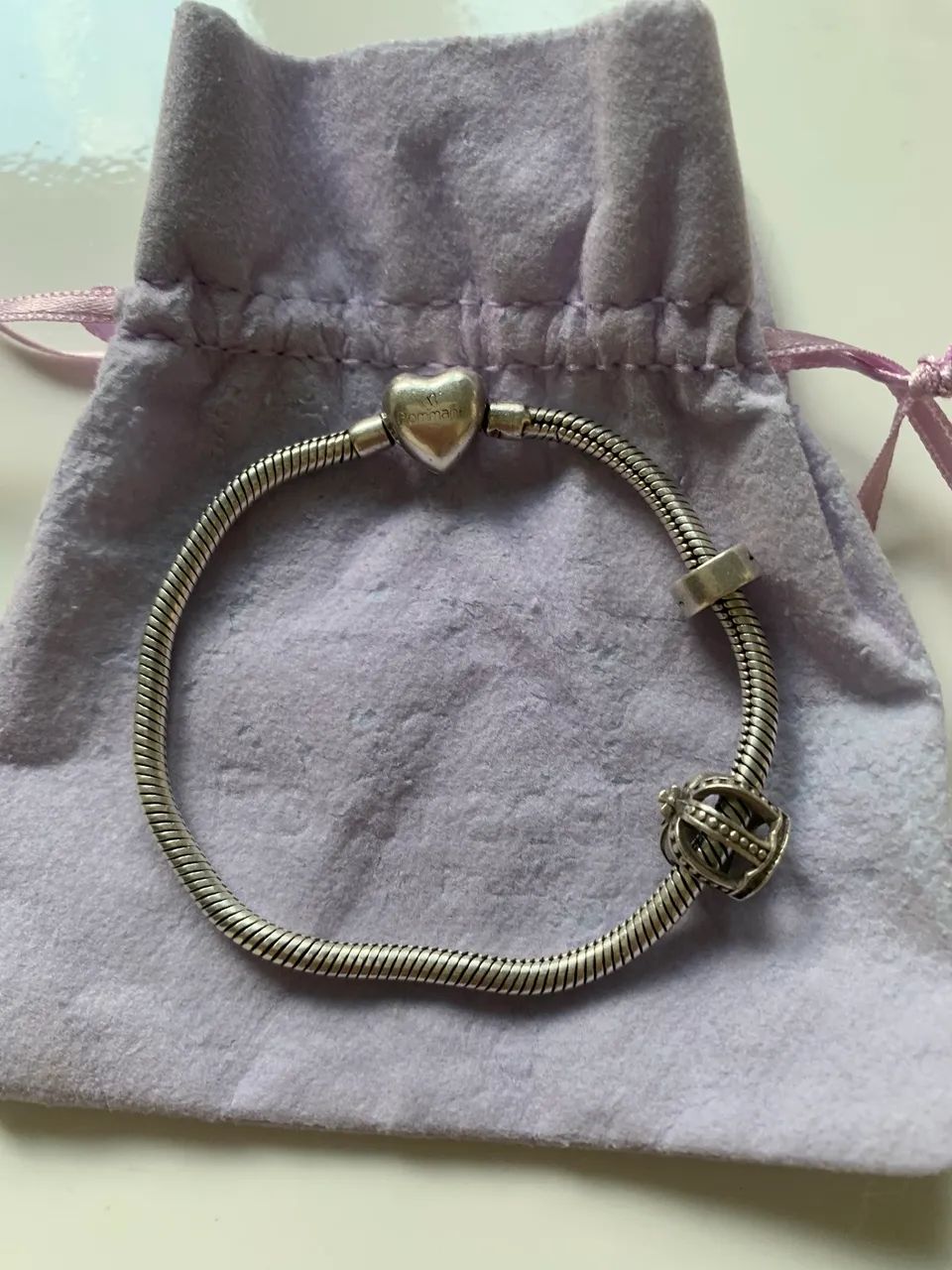 Pulseira Romanel com trava e berloque vivara  - Foto 4