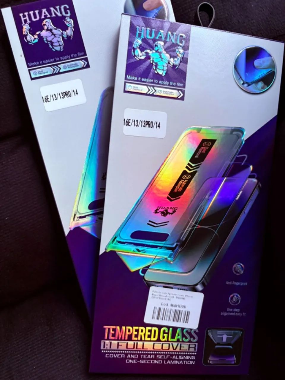 Película iPhone 16e (2 películas + 1 case)