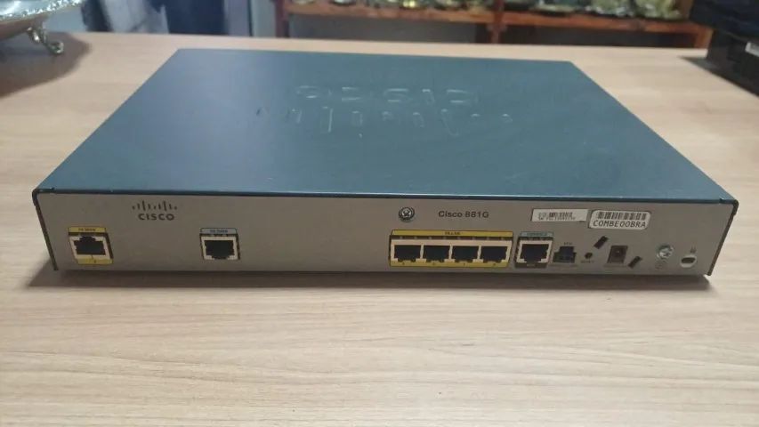 Roteador Cisco 881G-K9 Poe - NO ESTADO - Foto 3