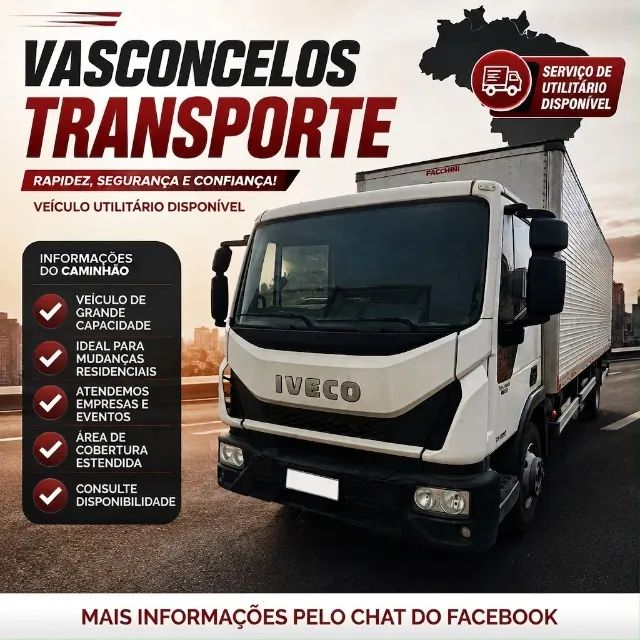 Fretes e Mudanças Caminhão Baú