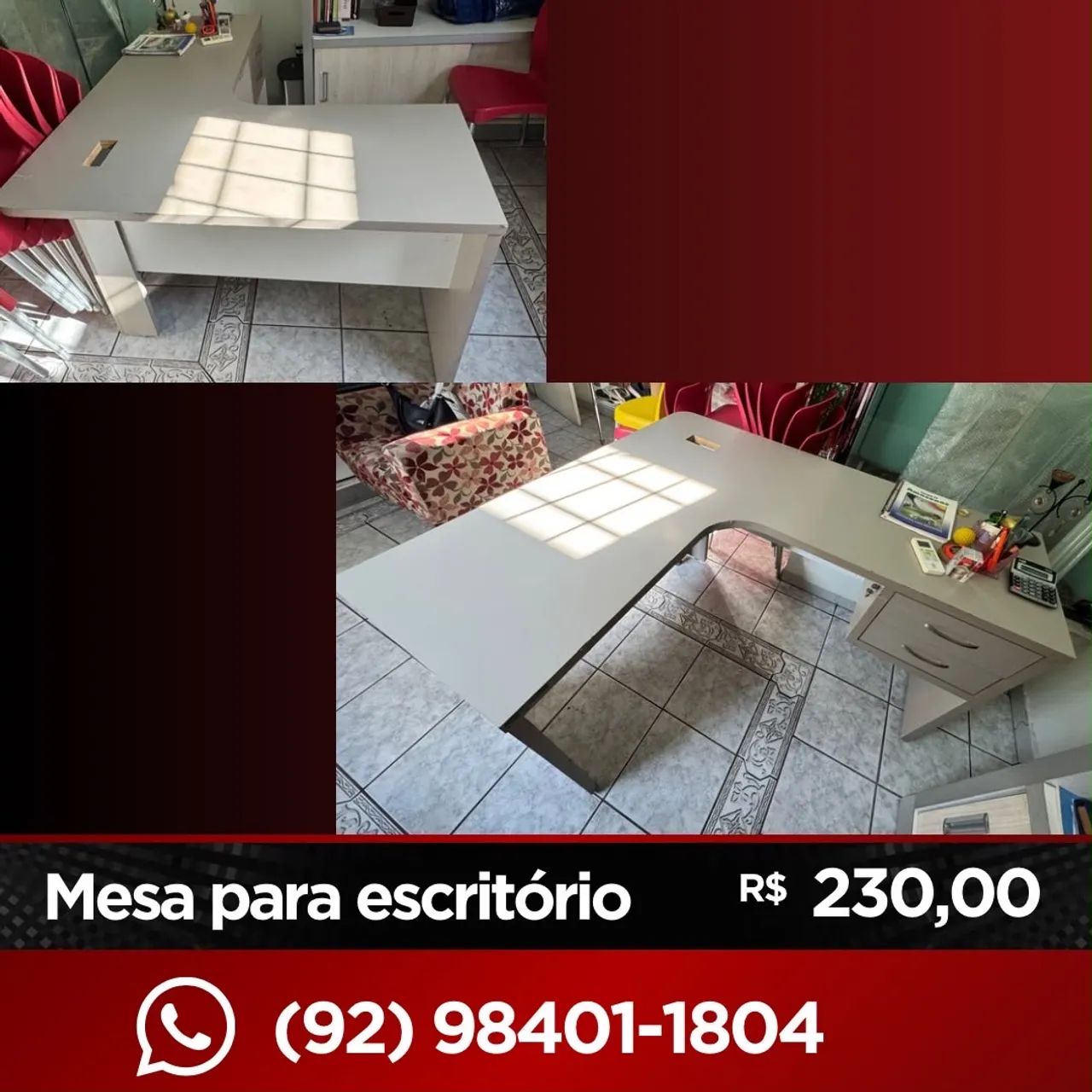 Mesa de escritório  - Foto 3