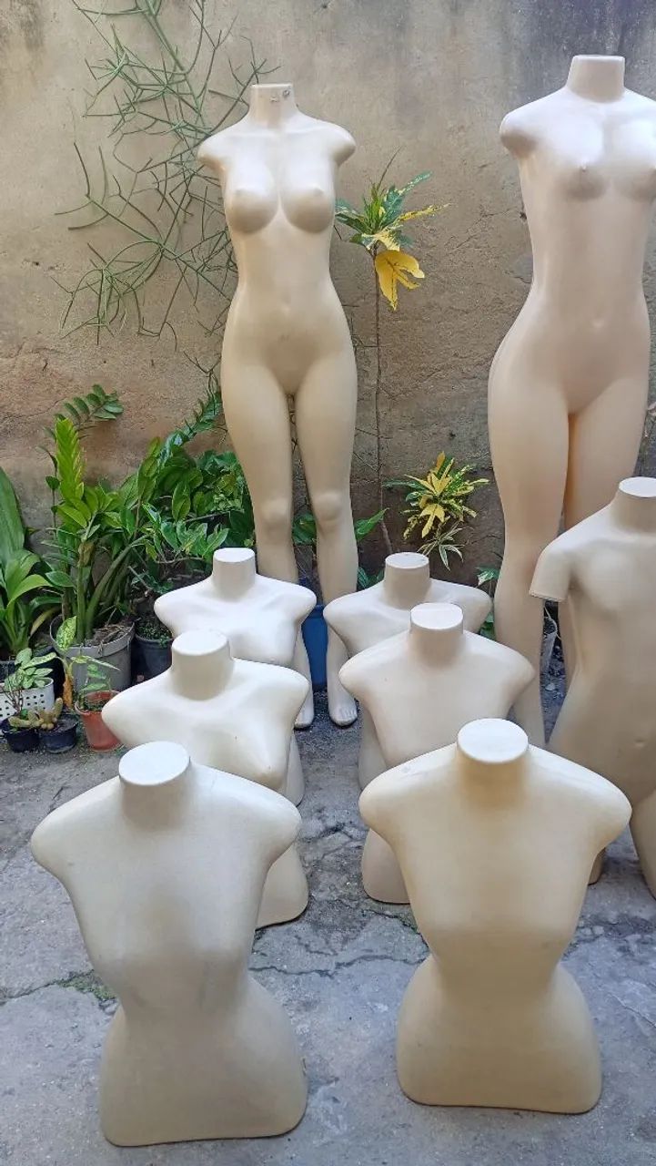 Manequins Para Loja - Em Ótimo Estado 