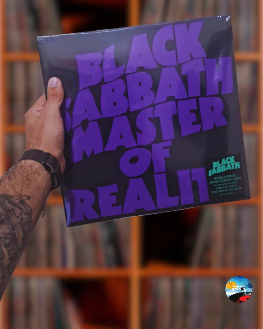 Vinil LP Black Sabbath - Master Of Reality (Selo Rhino/Warner Bros