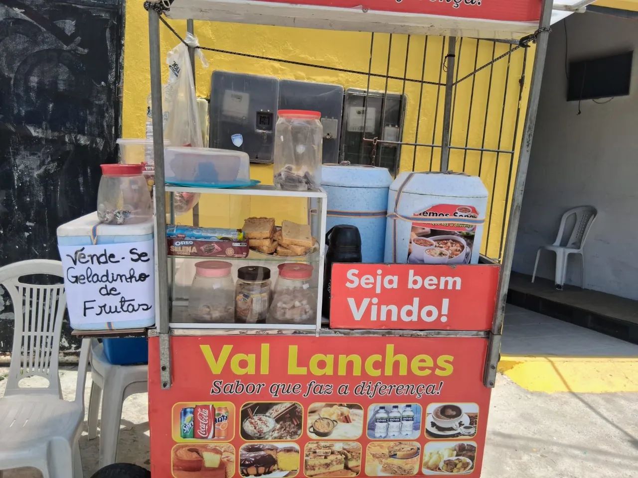 Carrinho de vender lanche  - Foto 3