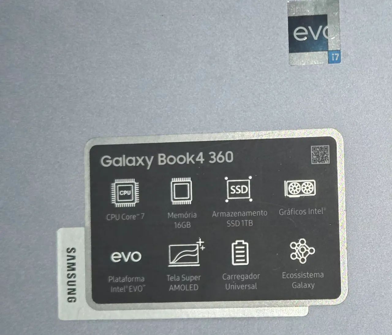 Galaxy book4 360 i7 - ssd 1TB - 16GB Ram