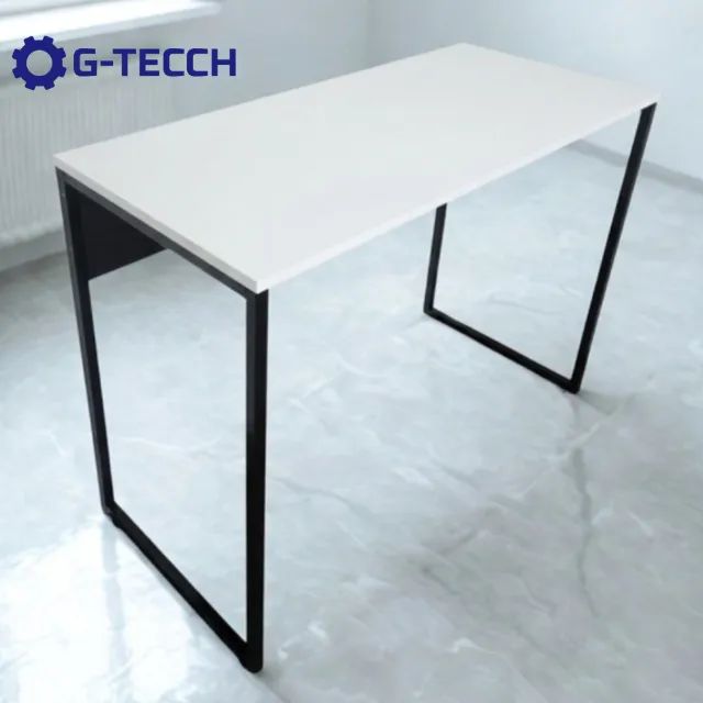 Escrivaninha 1m NOVA Mesa de Escritório Industrial Multiuso para Notebook Computador Birô - Foto 3