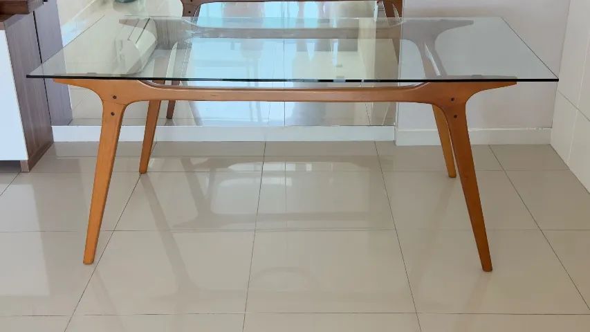 Mesa de jantar retangular 1,80m x 0,95 Tok Stok - Foto 2