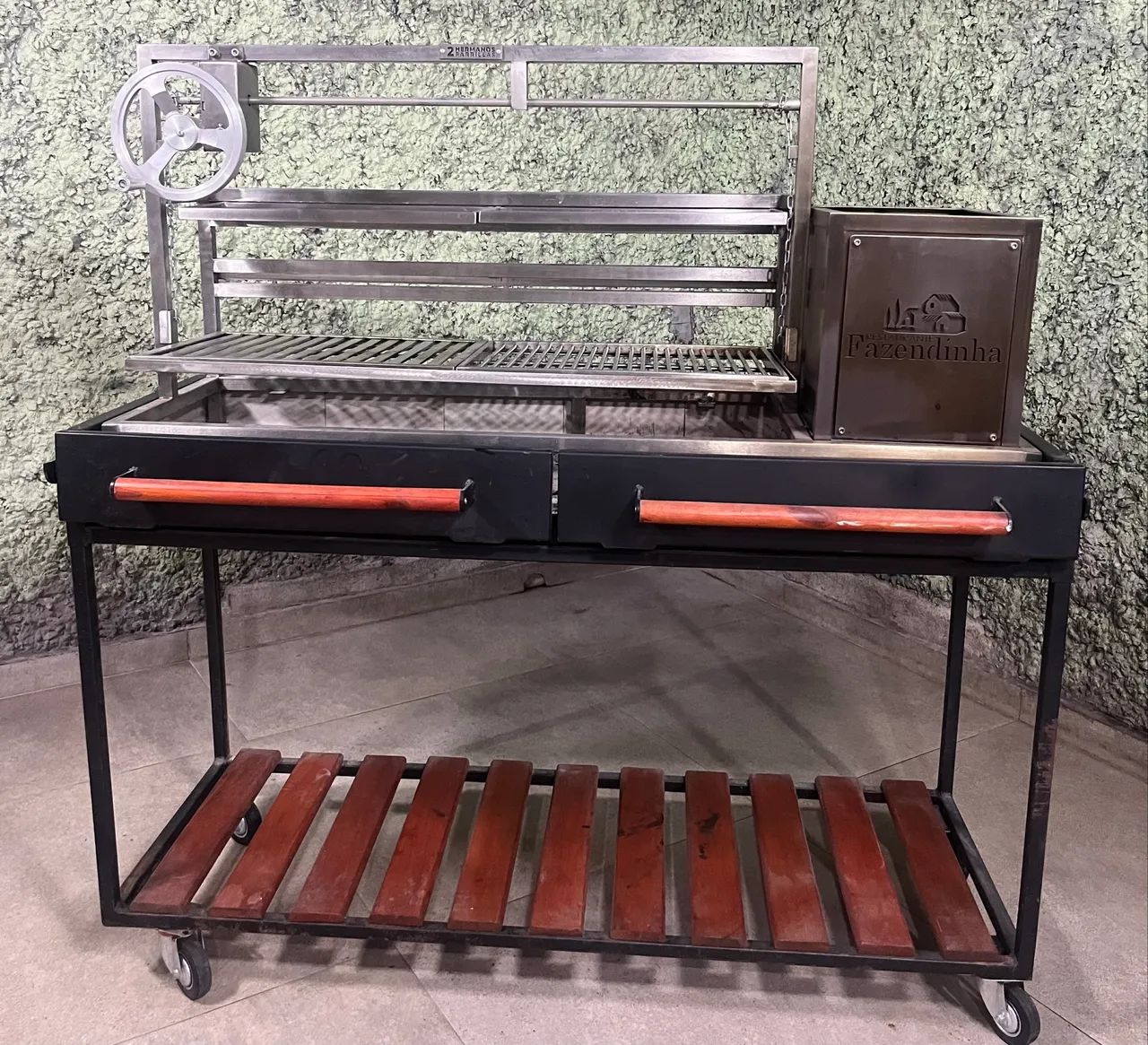 Parrila em aço inox e aço carbono  - Foto 4