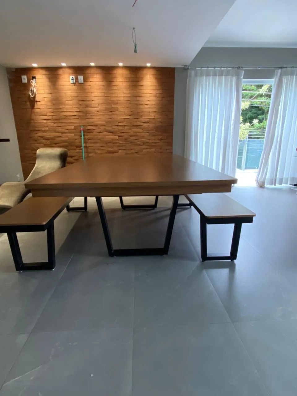 Mesa de sinuca e jantar Zurique  - Foto 3