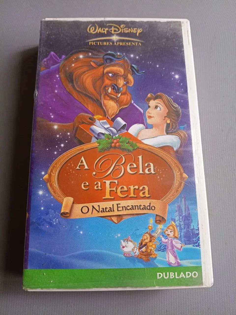 FITA VHS a bela e a Fera o natal encantado dublado