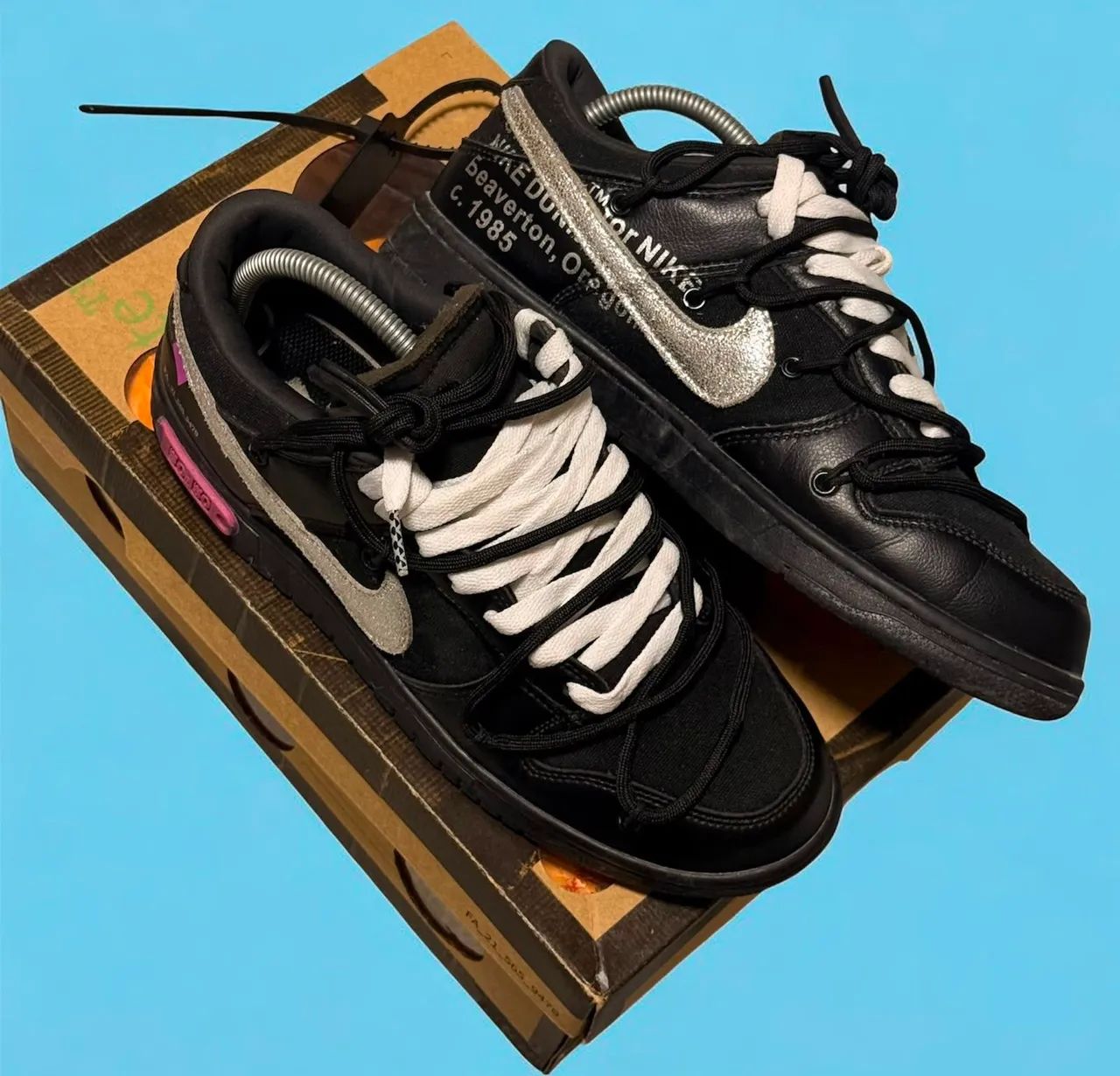 Nike dunk off white lot 50