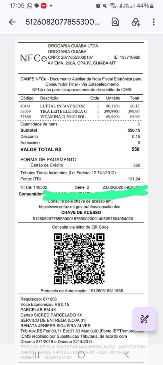Bomba elétrica de tirar leite materno  - Foto 3