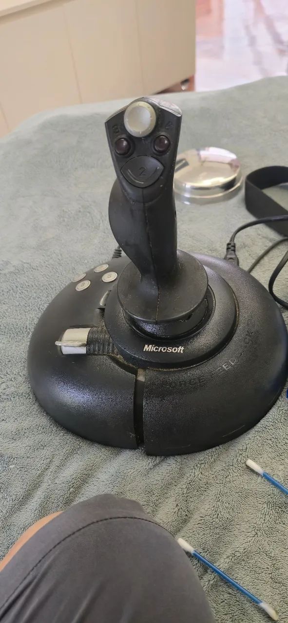 Microsoft force feedback 2 joystick - Foto 5