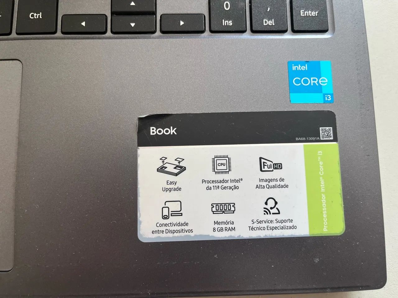 Samsung Book Intel core i3 + Teclado e Mouse Intelbras - Foto 2