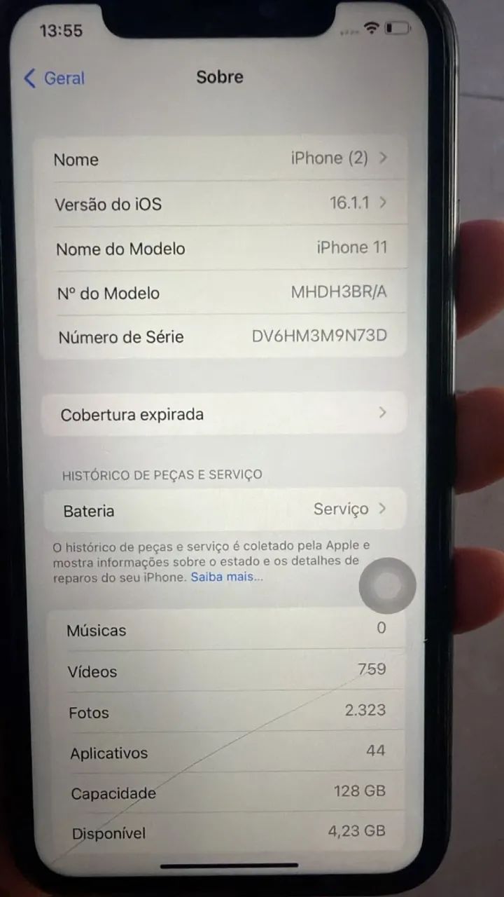 IPhone 11 128GB 74% de bateria. - Foto 5
