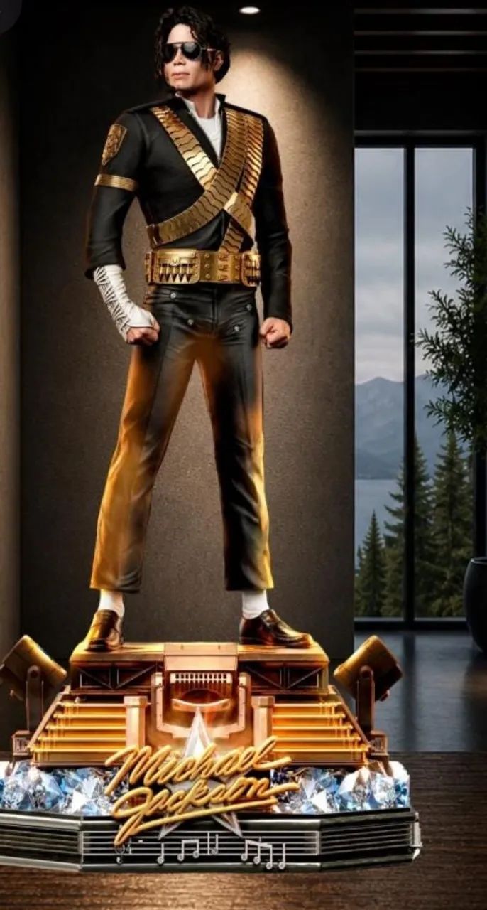 Boneco Michael Jackson 