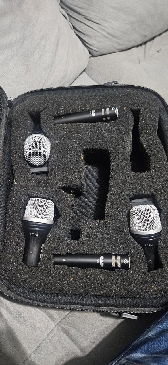 Kit de 5 microfones cad (made usa) - Foto 4