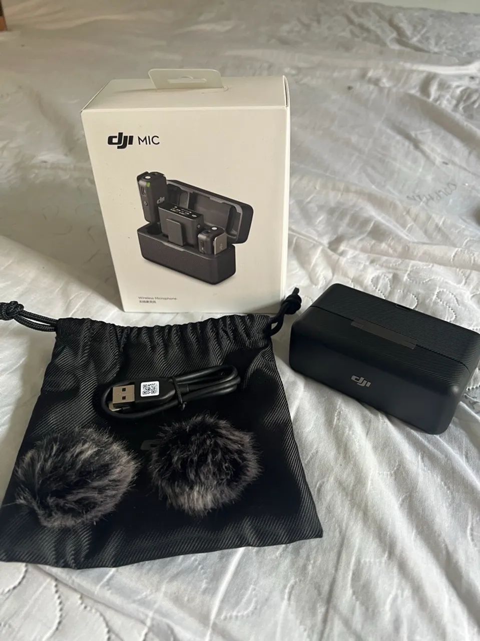 DJI Mic Kit Original - Microfone Sem Fio Profissional