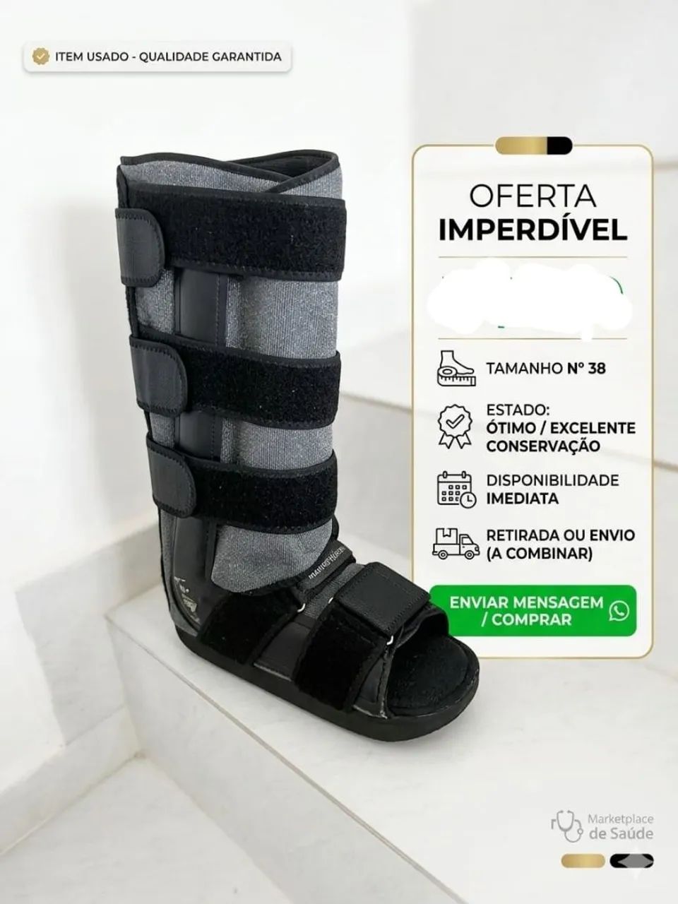 Bota ortopédica 