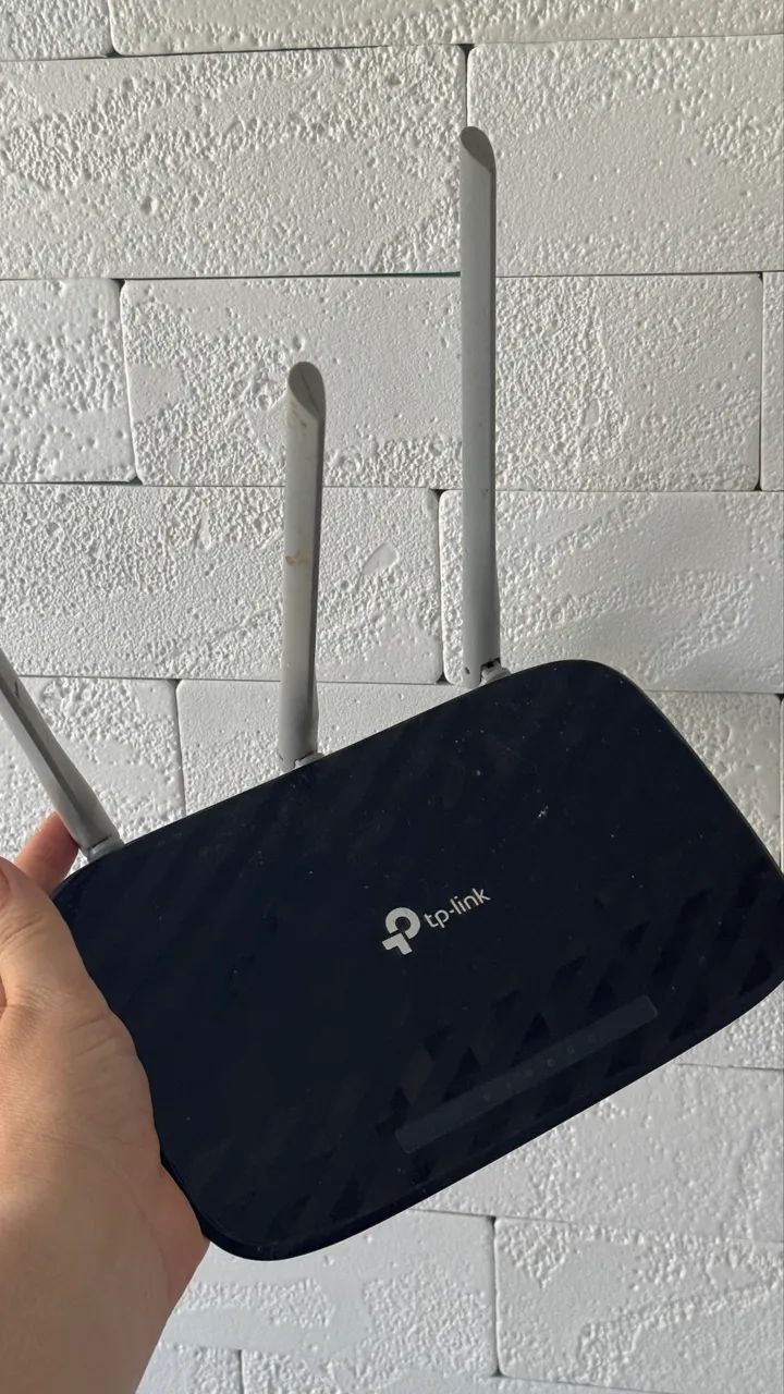 Roteador seminovo com 3 antenas  - Foto 5