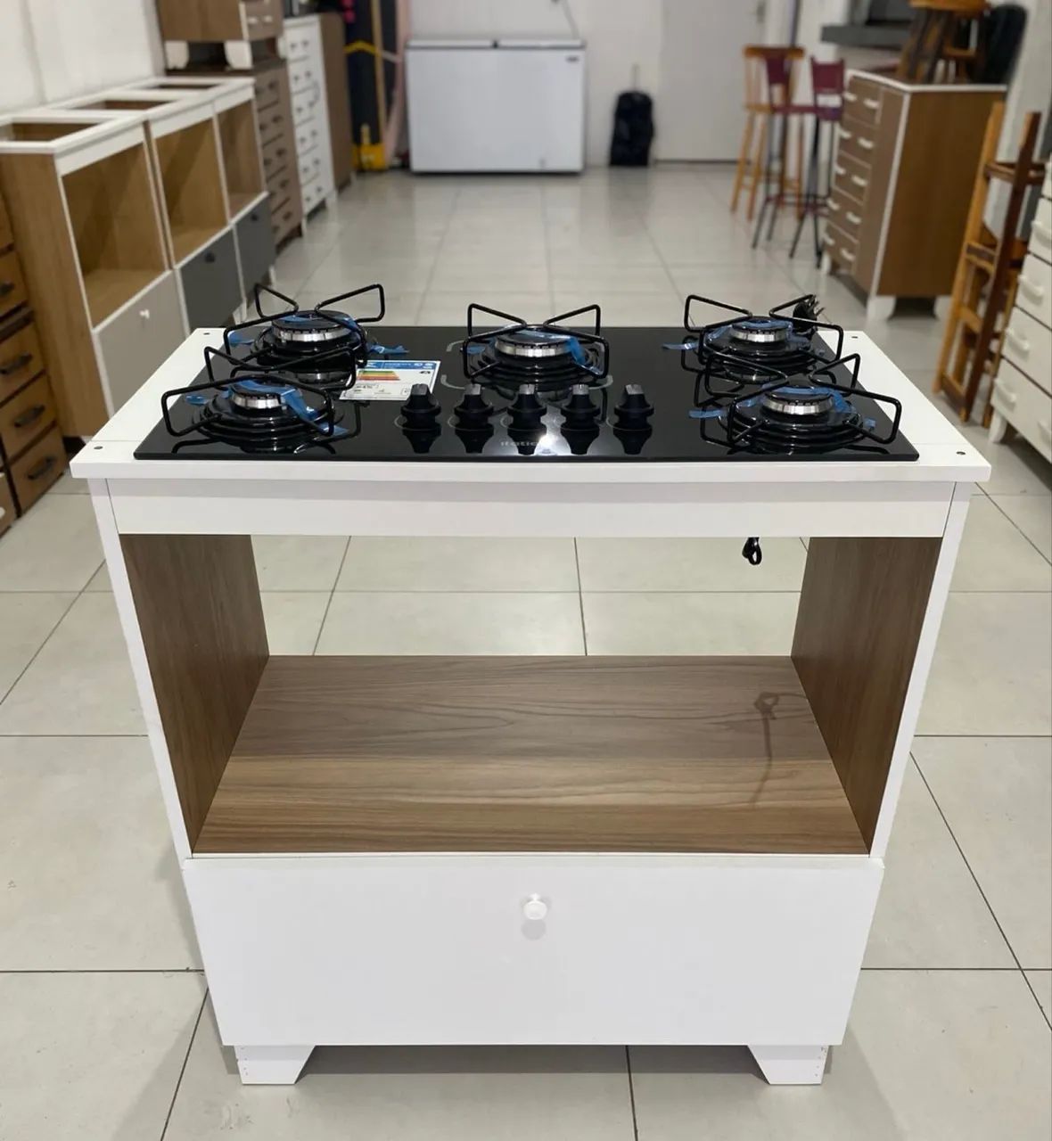 MÓVEL + COOKTOP 5 BOCAS  - Foto 2