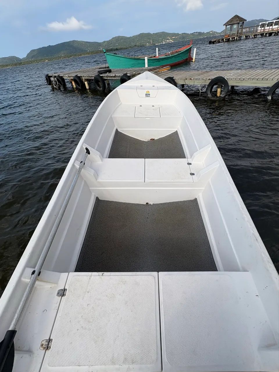 Segg 550 + Yamaha 25hp com partida - Foto 4