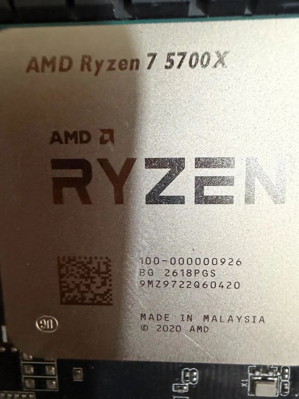 Processador RYZEN 7 5700x Novo c/ Garantia  - Foto 5