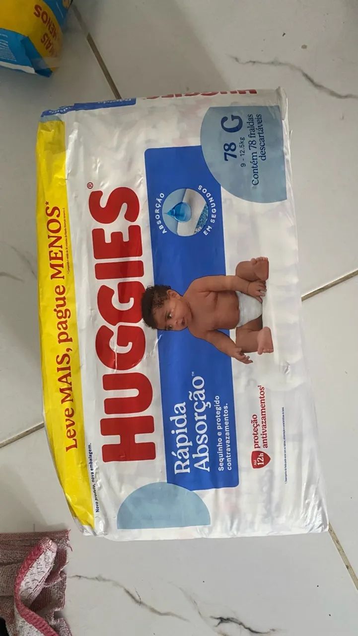 Fralda Huggies 