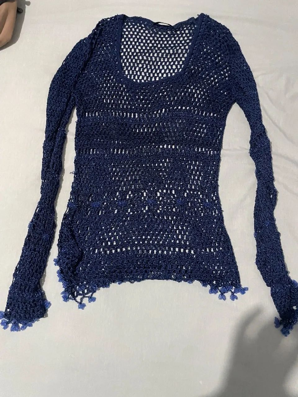 Blusa crochê