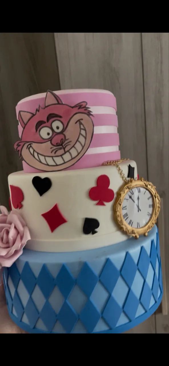 Bolo fake Alice  - Foto 2
