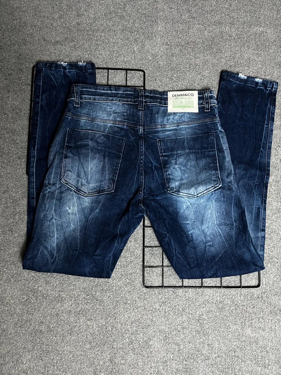 Calça modelo jogador azul escuro - Foto 3