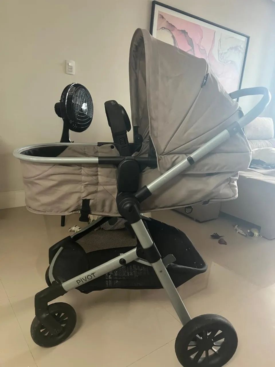 Carrinho de bebê 3 em 1 - Foto 5