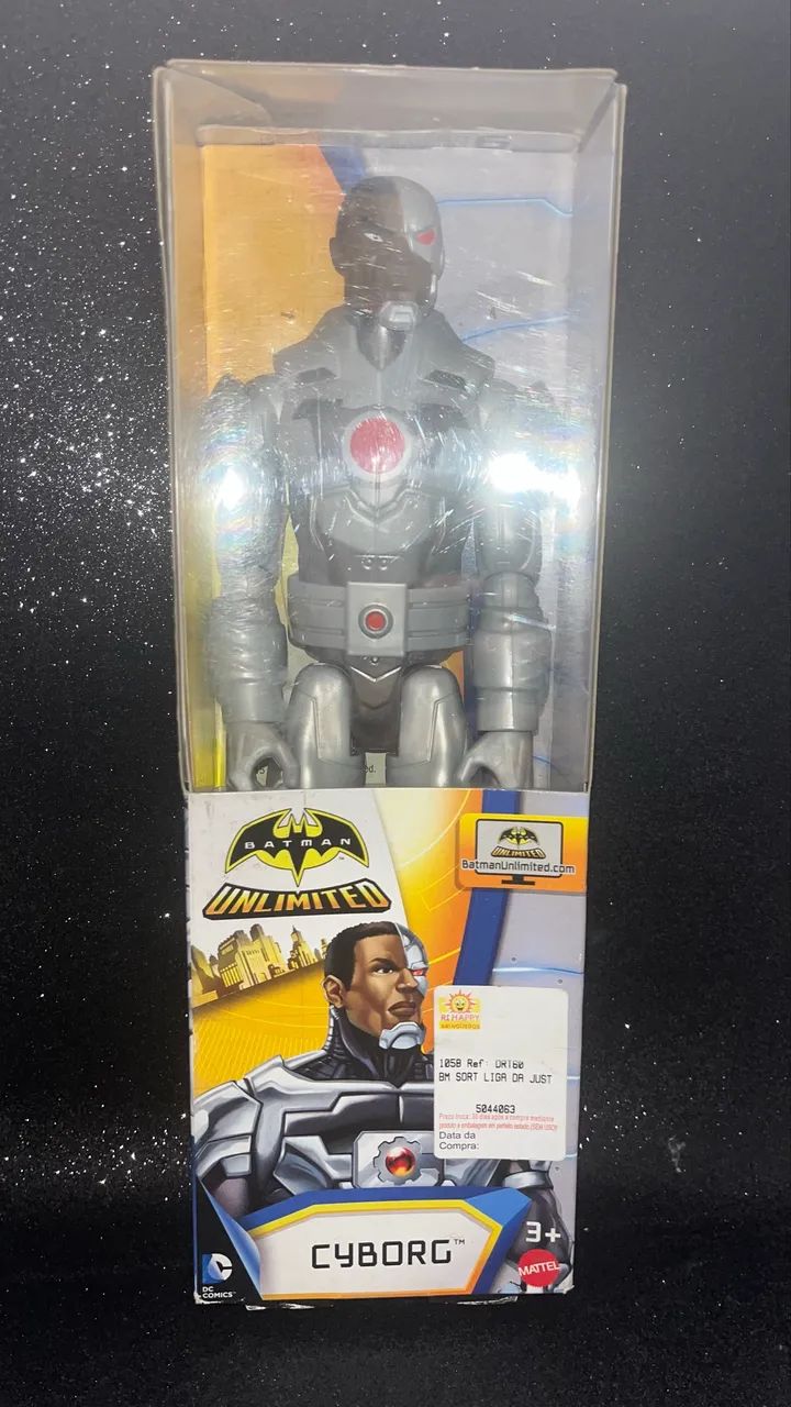 Boneco Cyborg Unlimited Mattel 30cm Articulado. - Foto 3