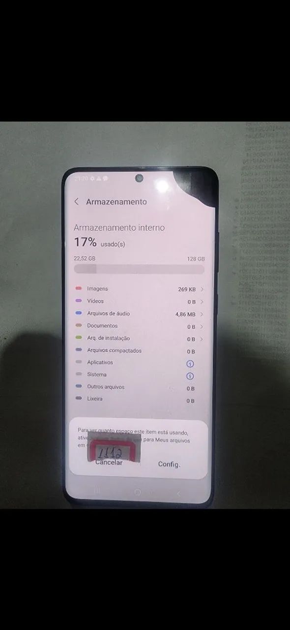 Samsung s20plus+  (Com defeito)