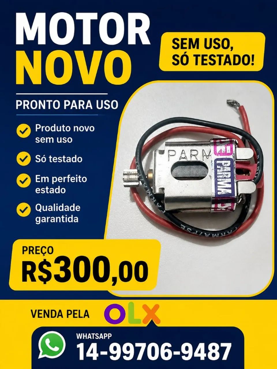 Autorama motor novo parma