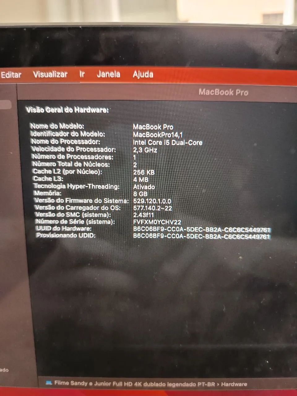 MacBook PRO 2017 tela 13 polegadas 8GB RAM + carregador e capa - Foto 5