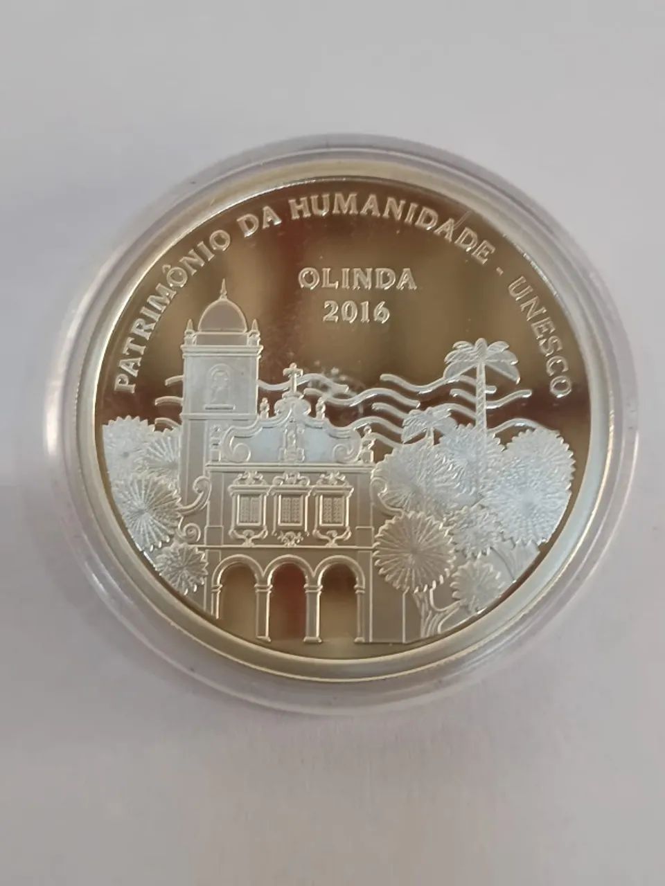 Moeda de Prata Patrimônio da Humanidade UNESCO - Olinda. - Foto 2