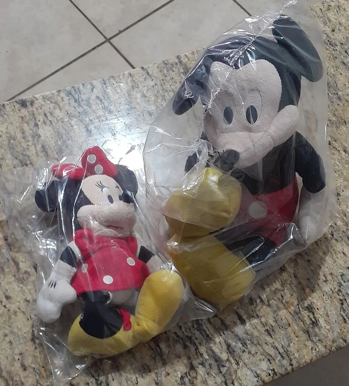 2 Bonecos ( MICKEY/MINIE) vintage - Foto 5