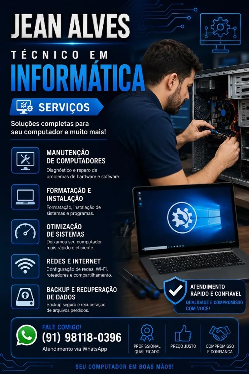 Manutenção e Upgrade de computadores