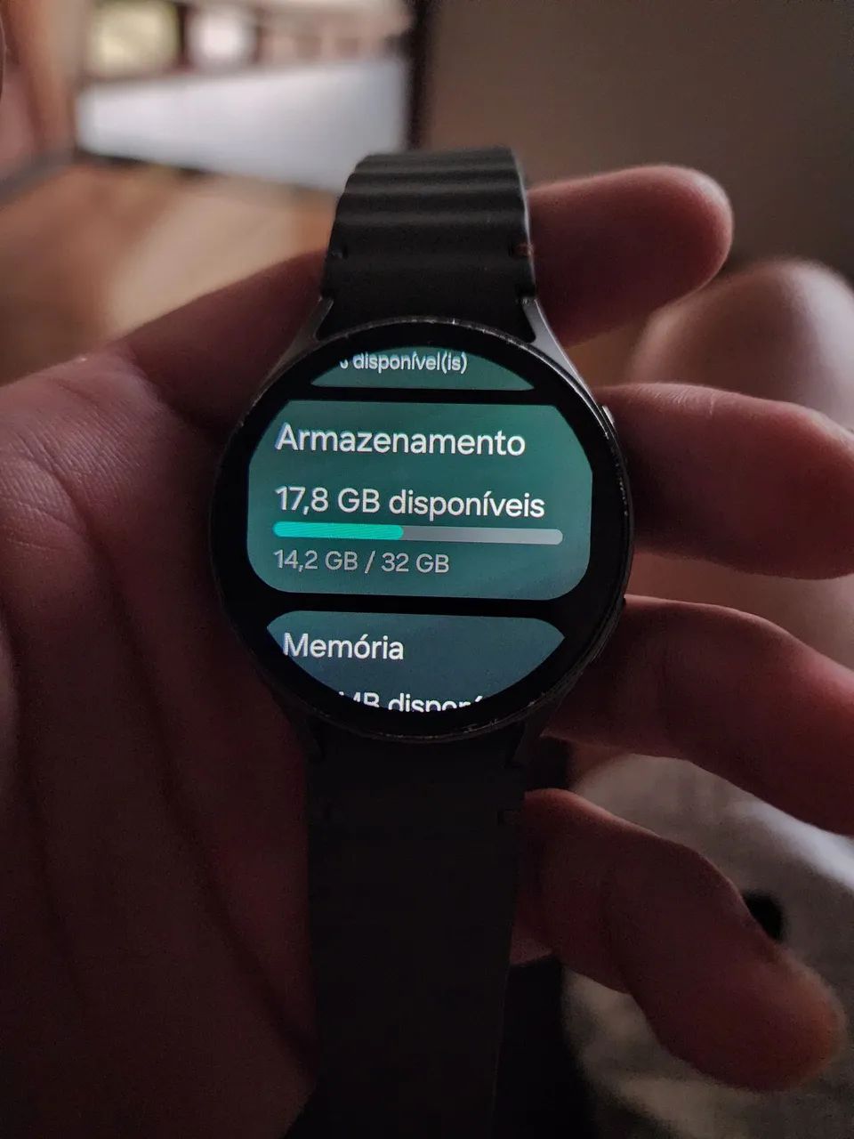 Smartwatch galaxy whatch 7 verde aceito trocas por whath ultra e dou volta em dinheiro  - Foto 3