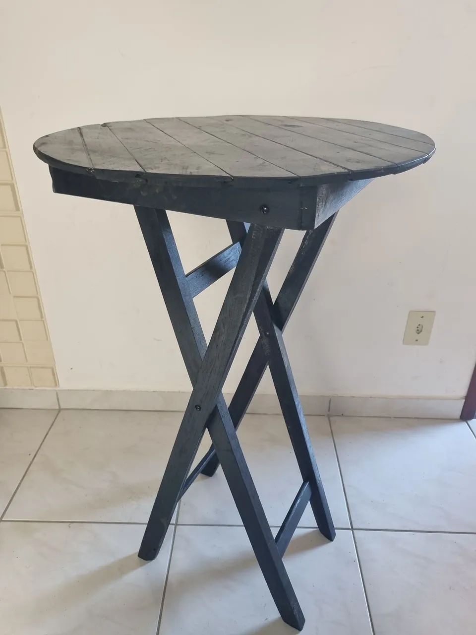 Mesa bistro de madeira  - Foto 2