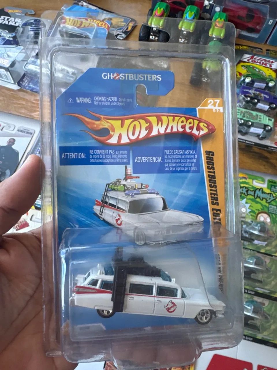 Hot wheels ghostbuster caça fantasma 