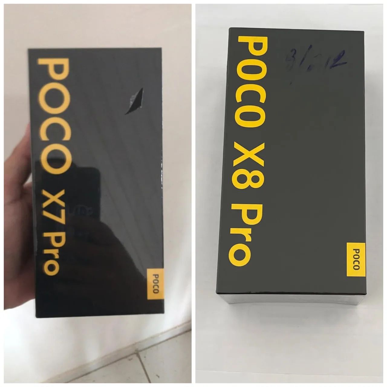Vende-se 2 Celulares Xiaomi Poco X8 Pro e X7 Pro