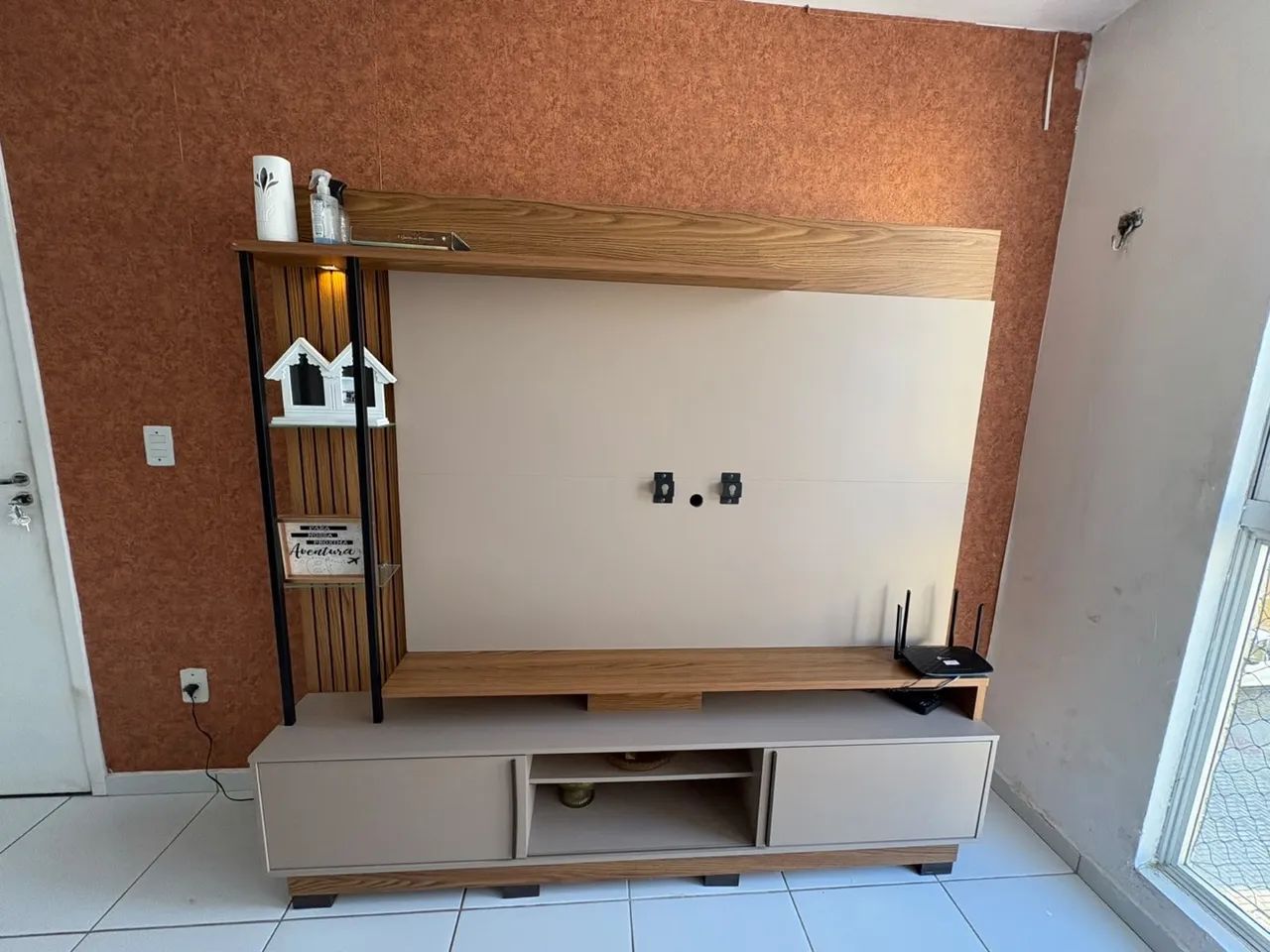 Rack com Painel para TV até 70 polegadas 
