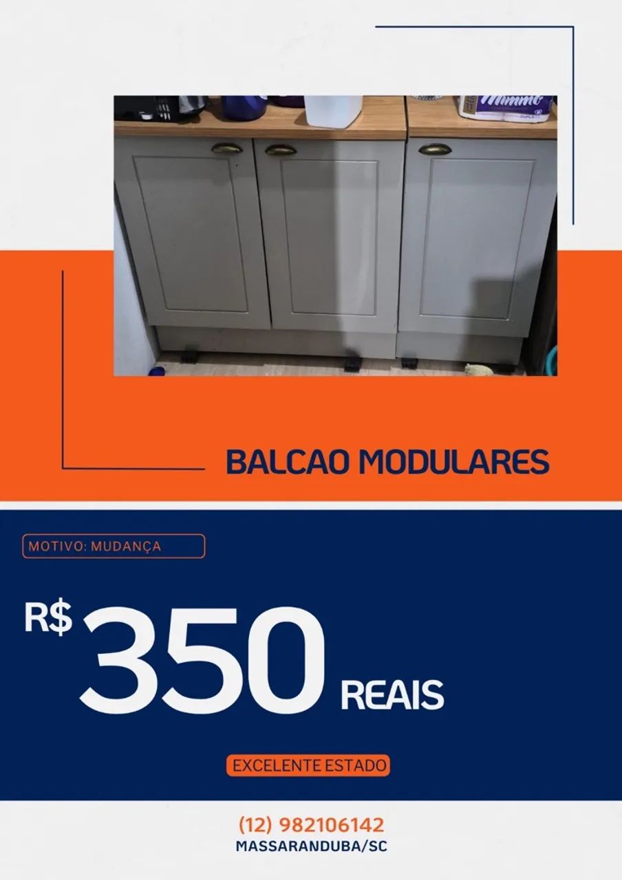 Balcões Modulares Cozinha