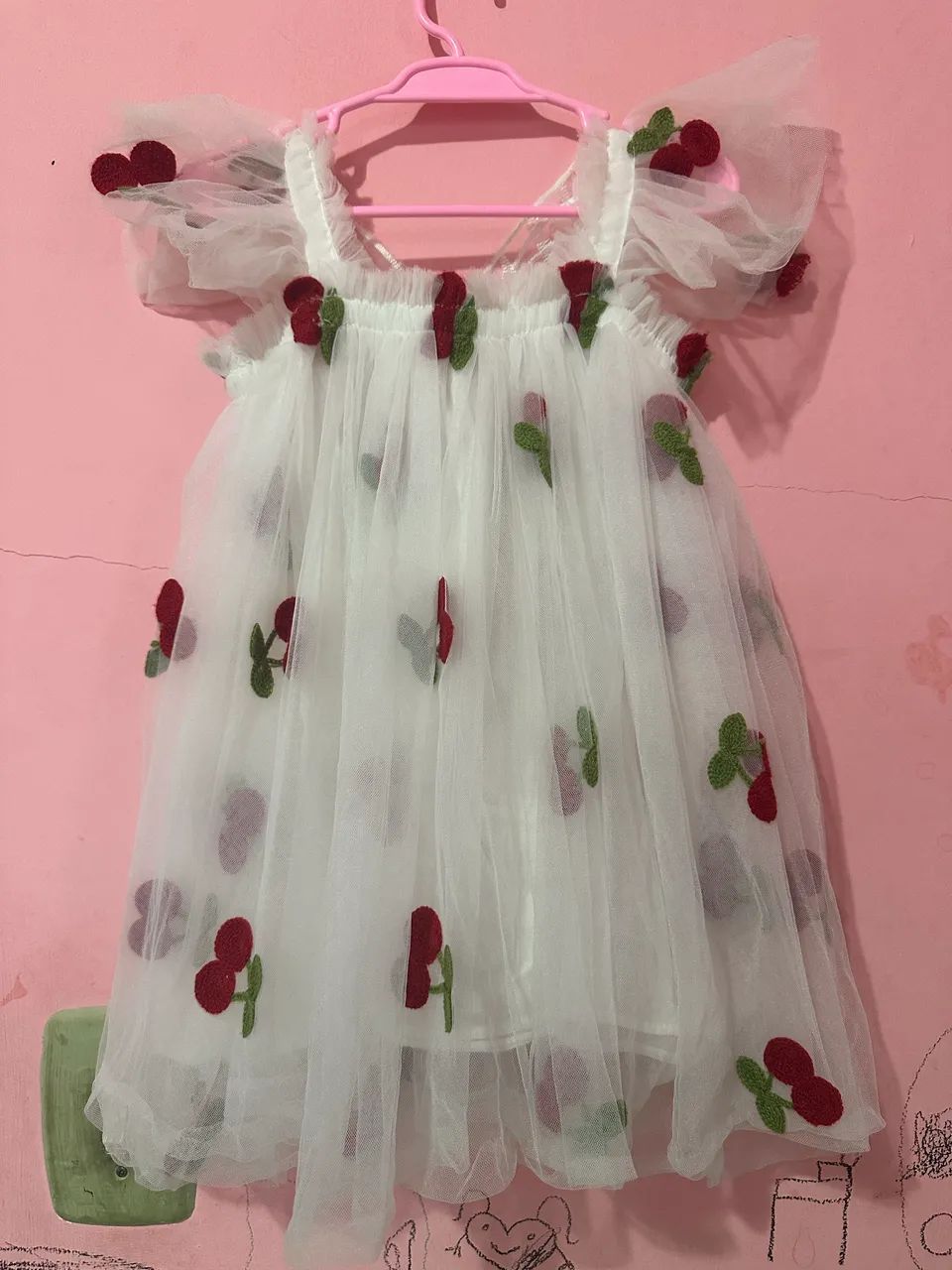 3 Vestidos de tule TAM 1-2 anos - Foto 4
