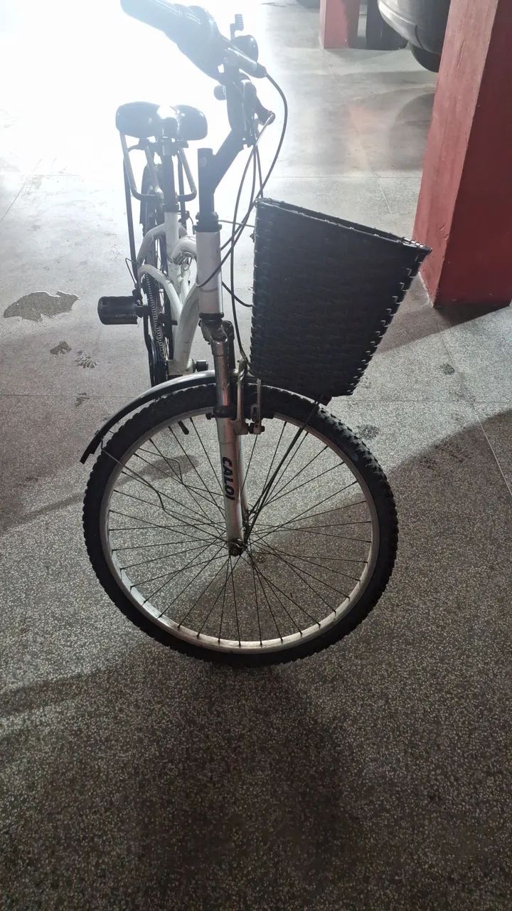 Bicicleta Caloi com cesta - Foto 4